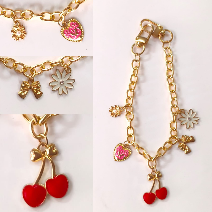 Llaveros con Colgantes, Accesorios para Bolsos y Carteras, DIY para Mujeres y Niñas
