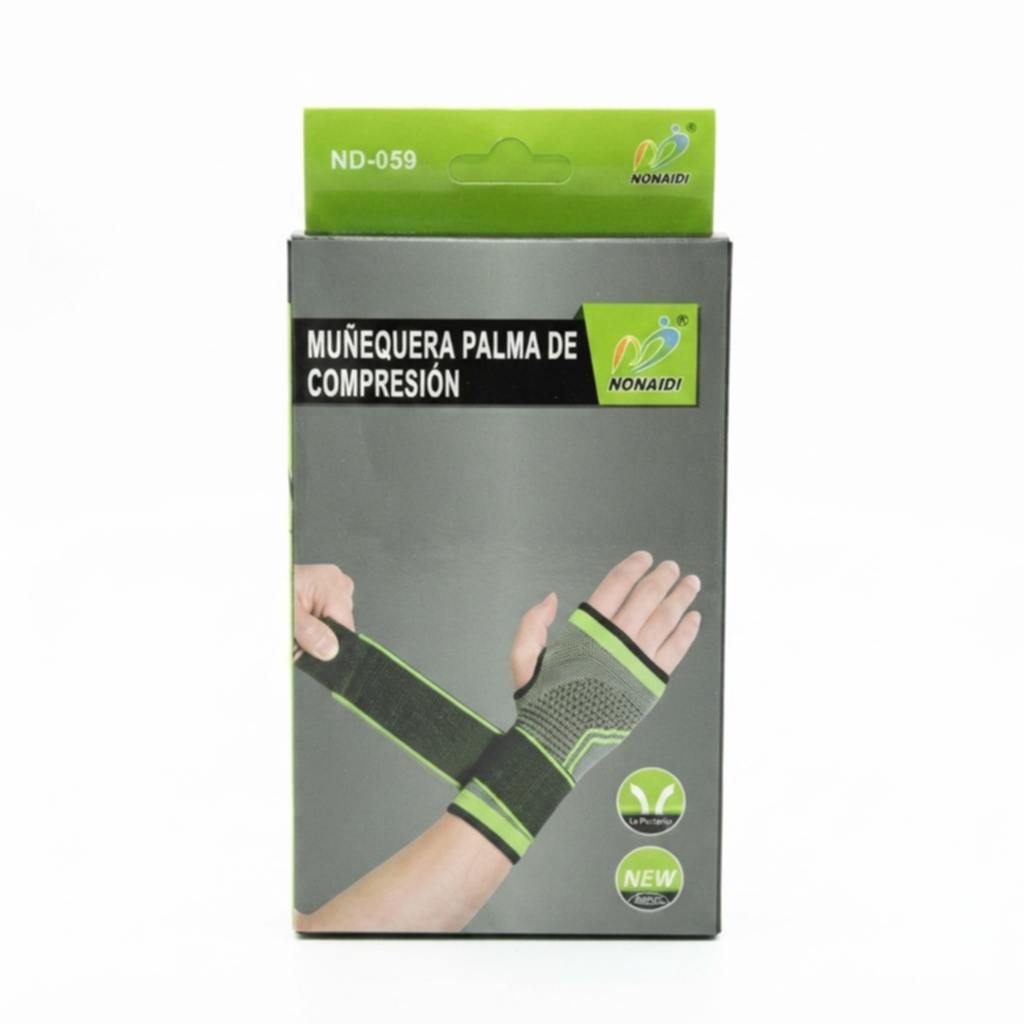 Muñequera palma de compresión