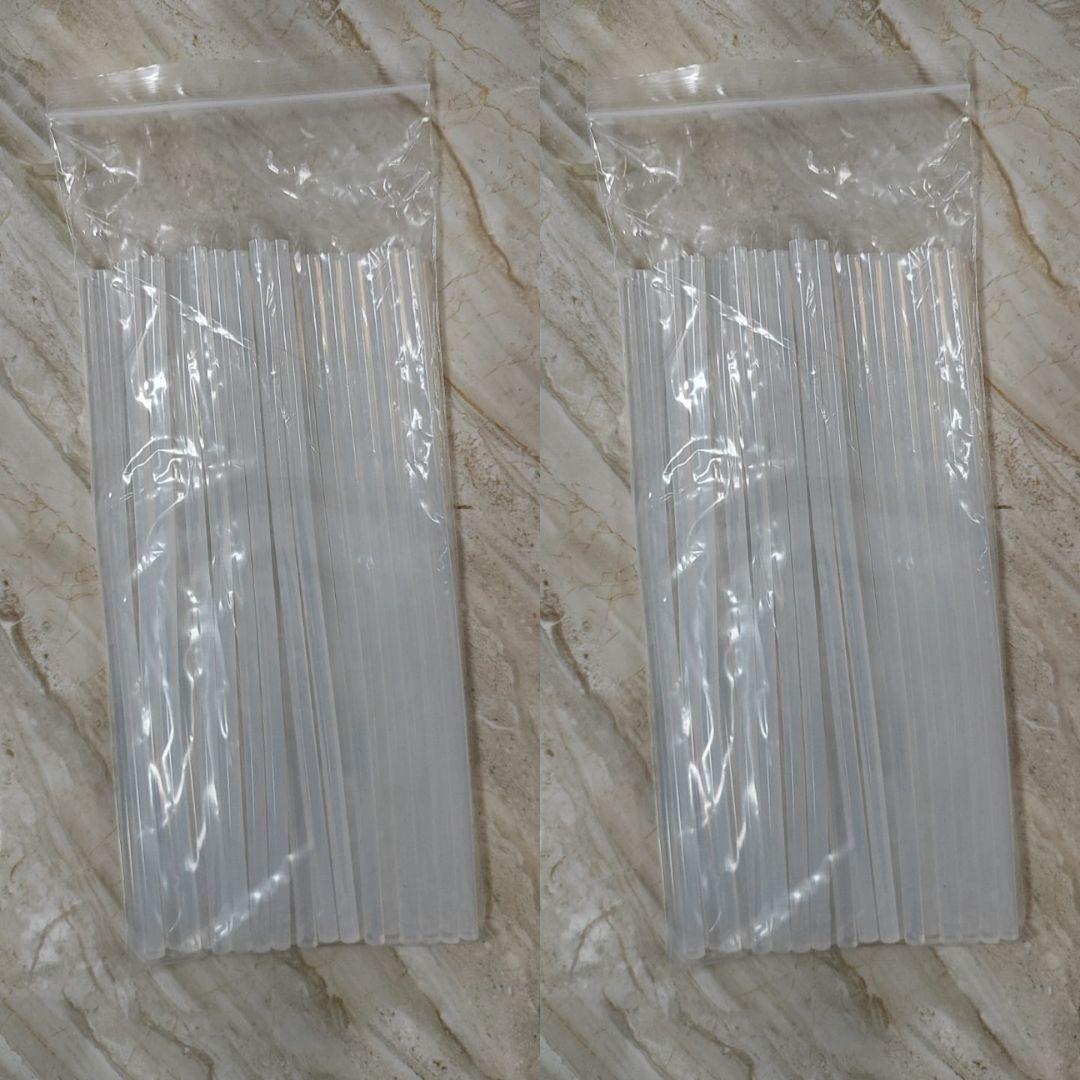 [40 PIEZAS] BARRA SILICONA PARA PISTOLA DE PEGAMENTO CALIENTE 0.7cm*25cm