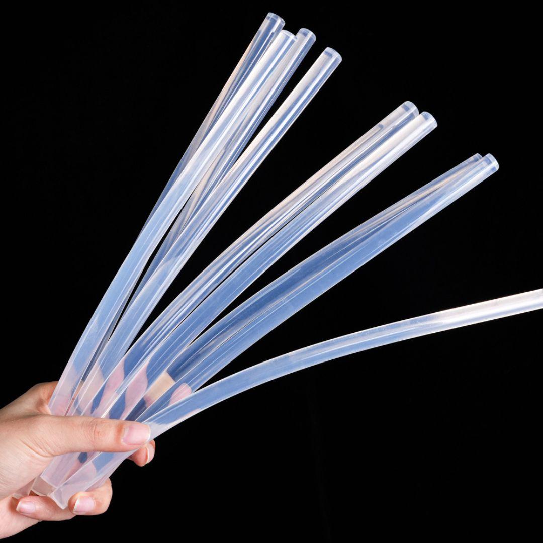 [40 PIEZAS] BARRA SILICONA PARA PISTOLA DE PEGAMENTO CALIENTE 0.7cm*25cm