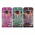 Set de 5 brochas, makeup con cristales
