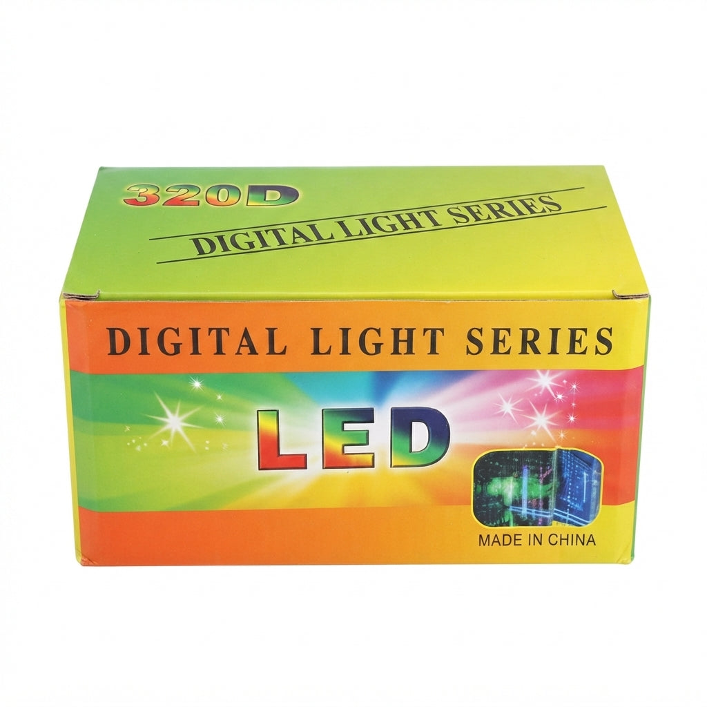 Lluvia de luces LED blanca - 3x3 Metros