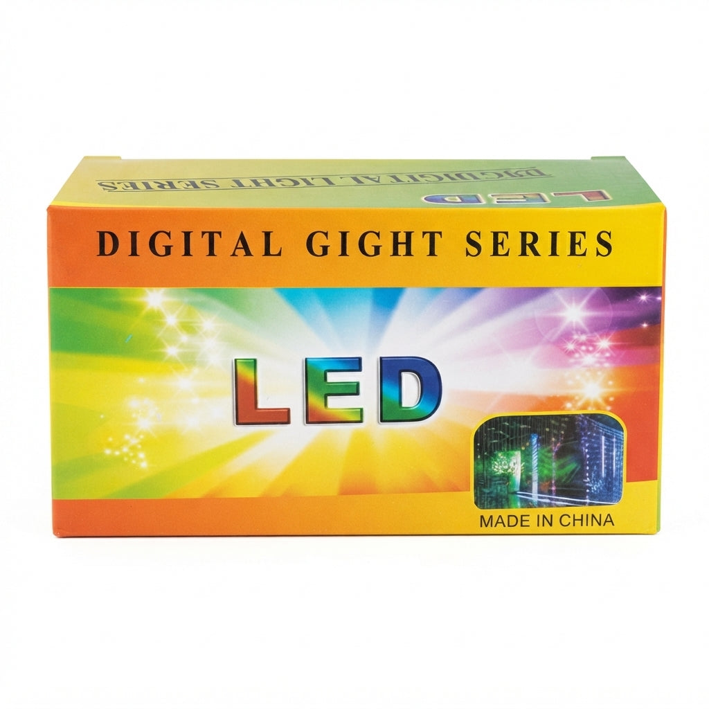 Guía de luces LED decorativas luz amarilla - 28m / 400 Luces