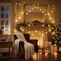 Cortina LED de estrellas colgantes 3x3m