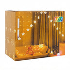 Cortina LED de estrellas colgantes 3x3m