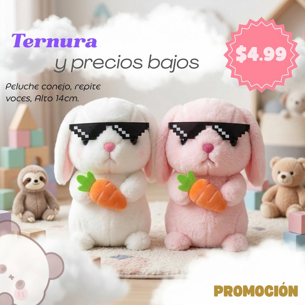 Peluche conejo