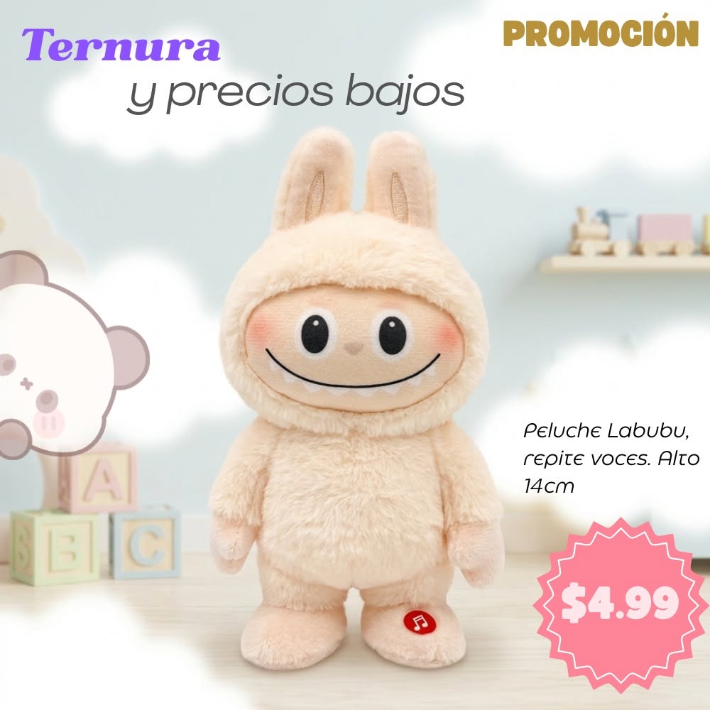 Peluche labubu