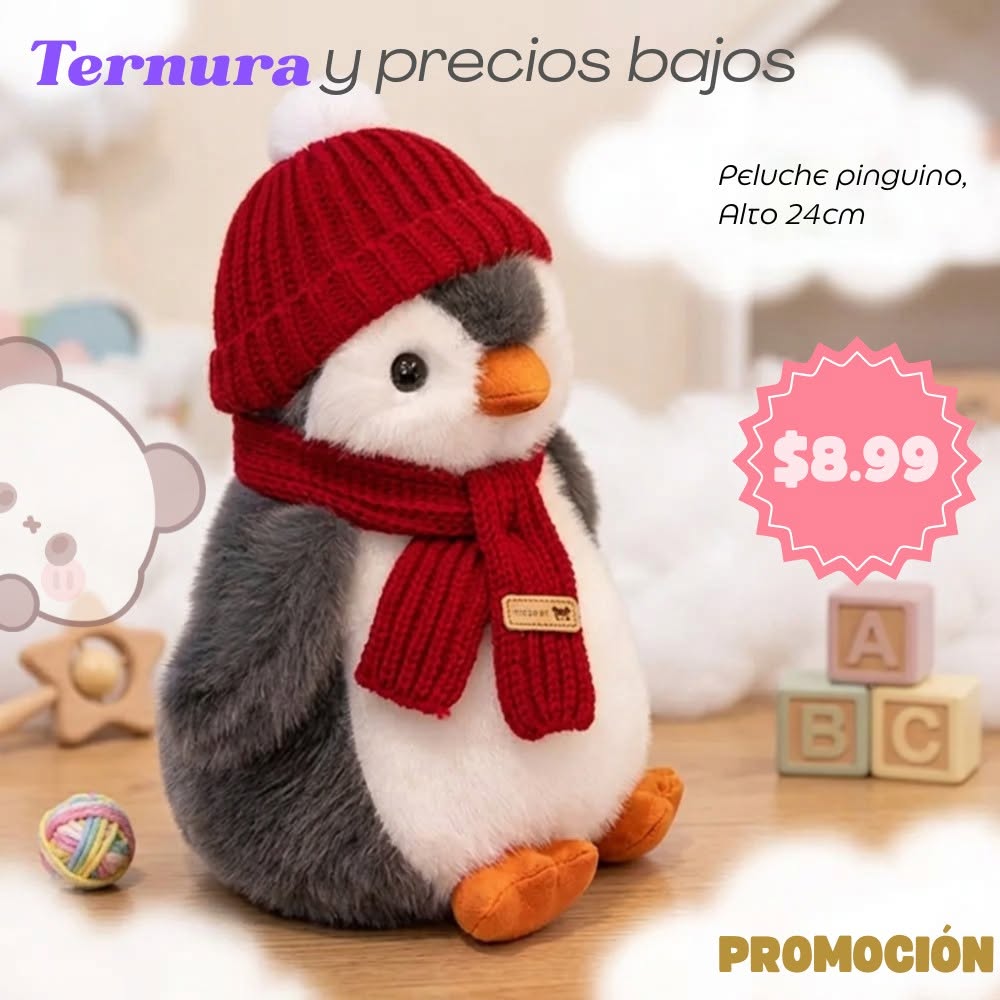 Peluche pinguino