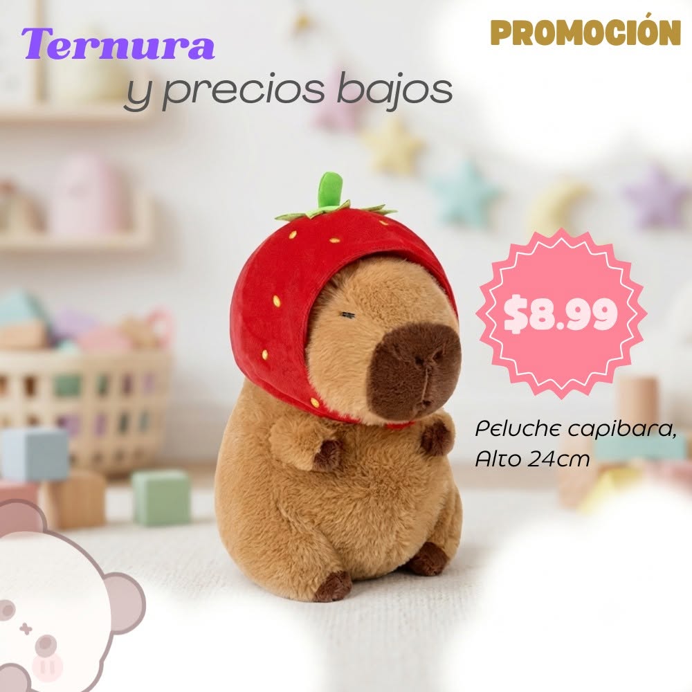 Peluche capibara