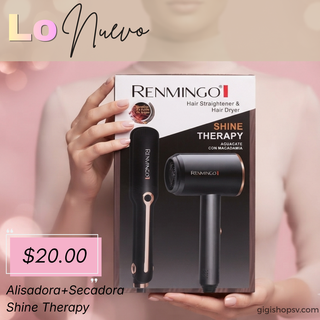 Alisadora + Secadora shine therapy