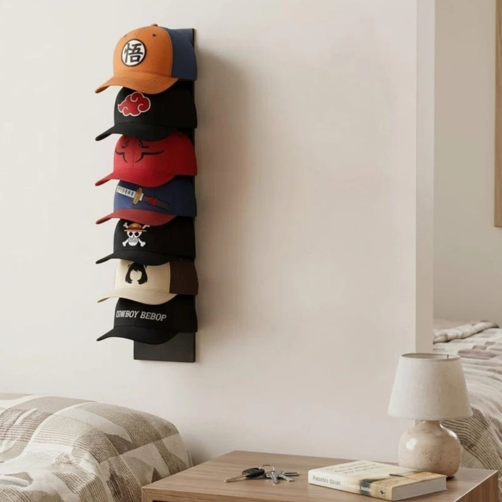 Rack organizador de gorras