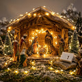 Docena, luces de hada amarilla, 2m