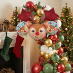 Set de 5 globos navideños