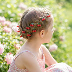Set de 10 mini pinzas de cereza