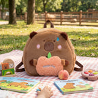 Mochila de peluche capibara