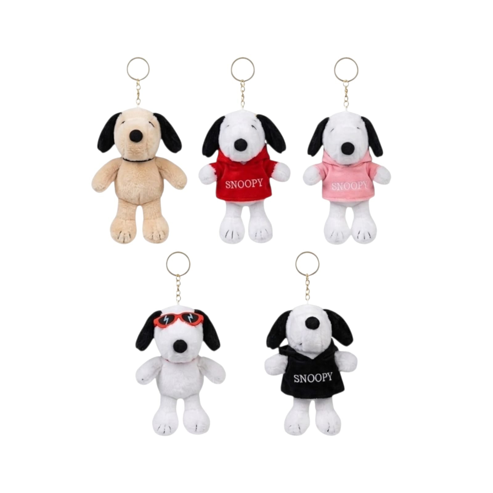 Llavero Snoopy afelpado