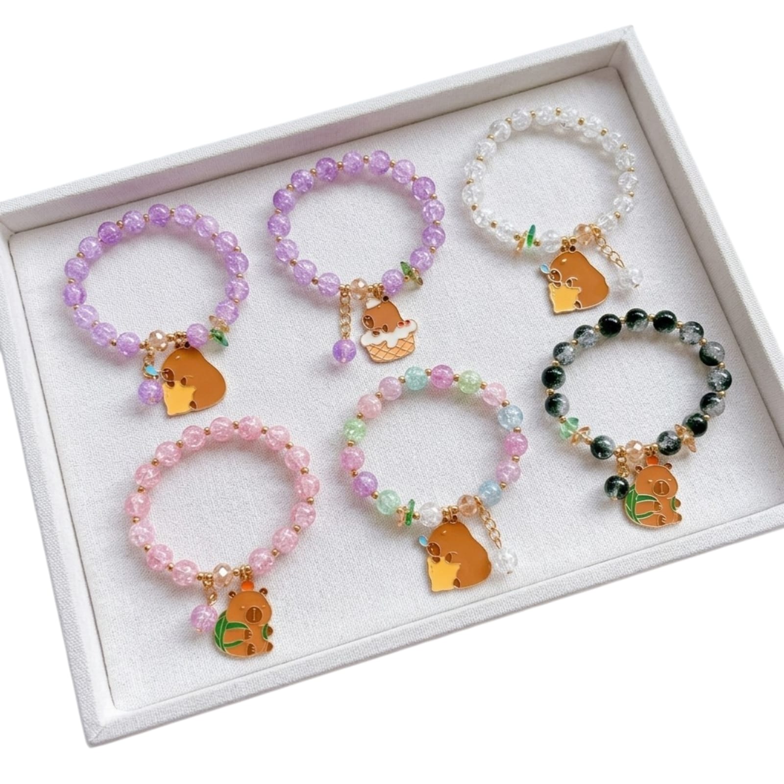 Pulsera Capibara con estuche