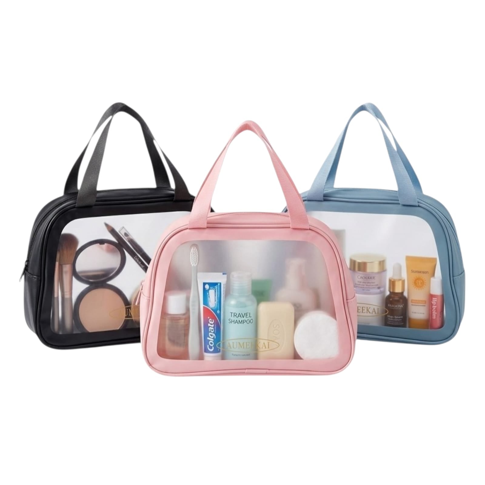 Bolso para viaje estilo cosmetiquera