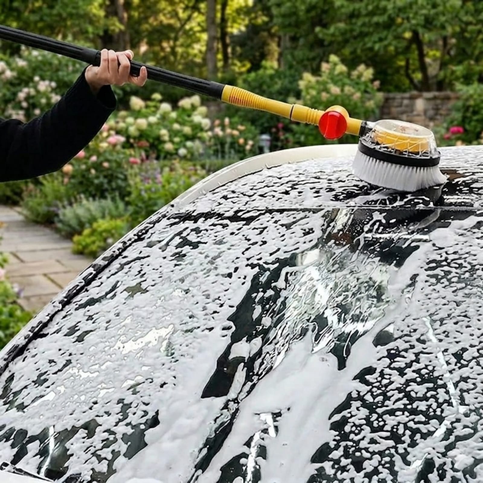 Cepillo giratorio 360 para limpieza de automóviles