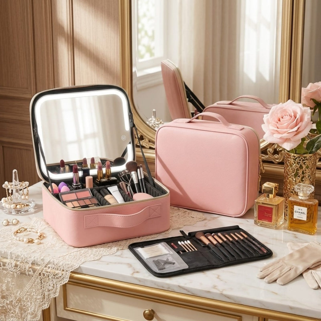 Bolso organizador de maquillaje