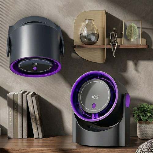 Abanico recargable de escritorio / ventilador USB portátil