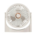 Mini abanico recargable de escritorio / ventilador USB portátil