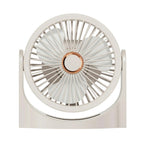 Mini abanico recargable de escritorio / ventilador USB portátil