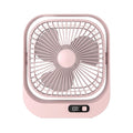 Abanico recargable de escritorio / ventilador USB portátil