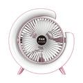 Abanico recargable de escritorio / ventilador USB portátil