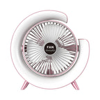Abanico recargable de escritorio / ventilador USB portátil
