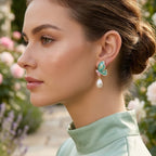 Arete, estilo mariposa, pin plata 925