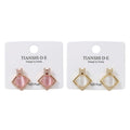 Aretes, estilo minimalista, pin plata 925