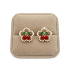 Aretes, estilo cereza, fantasia