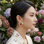 Aretes, estilo cereza, fantasia