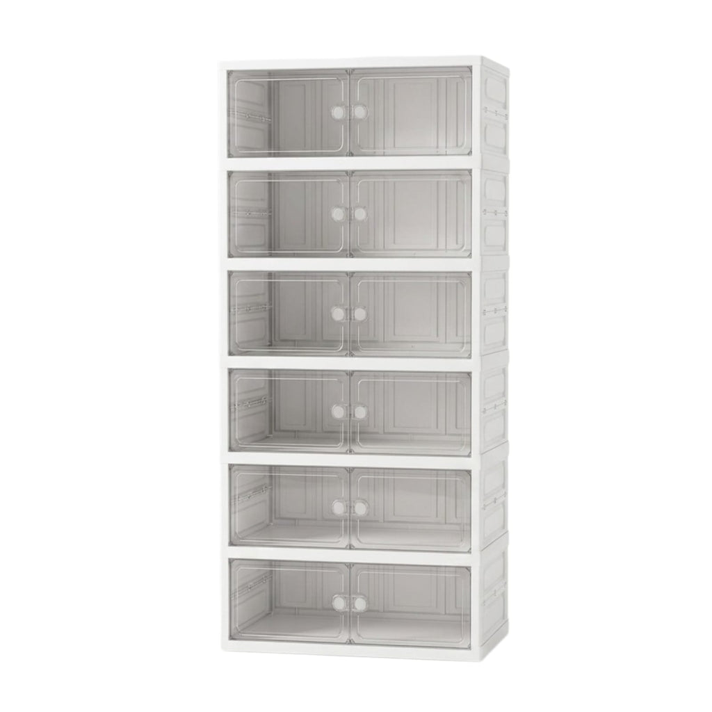 Mueble organizador de calzado de 6 niveles