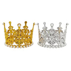 Mini coronas plasticas, decorativas