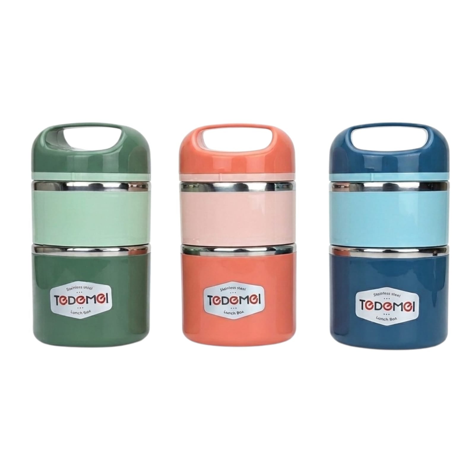 Cotenedor hermético, térmico 2 niveles 1130ml