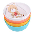 Set de 4 bowles de plástico 16cm∅