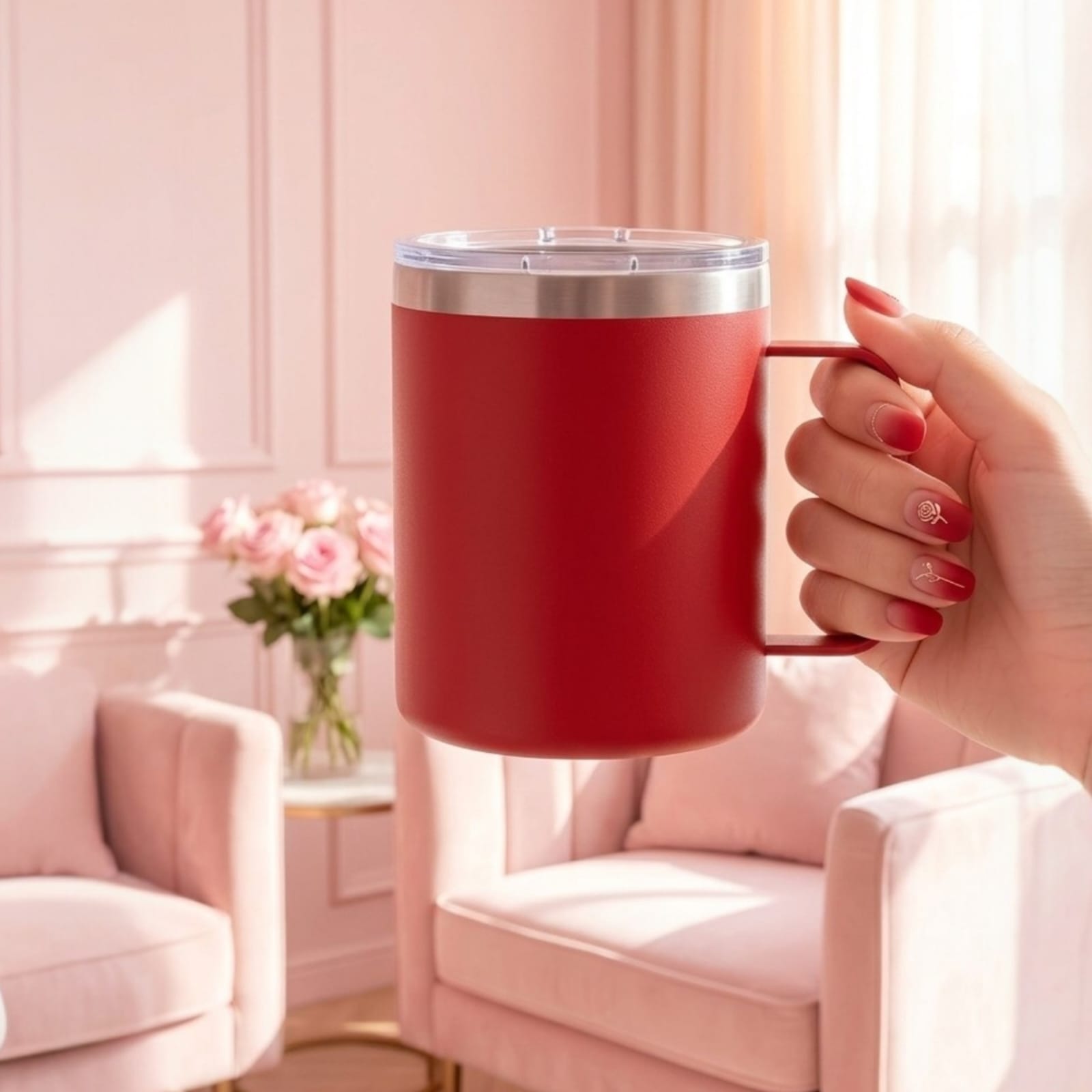 Taza térmica, acero inoxidable 400ml