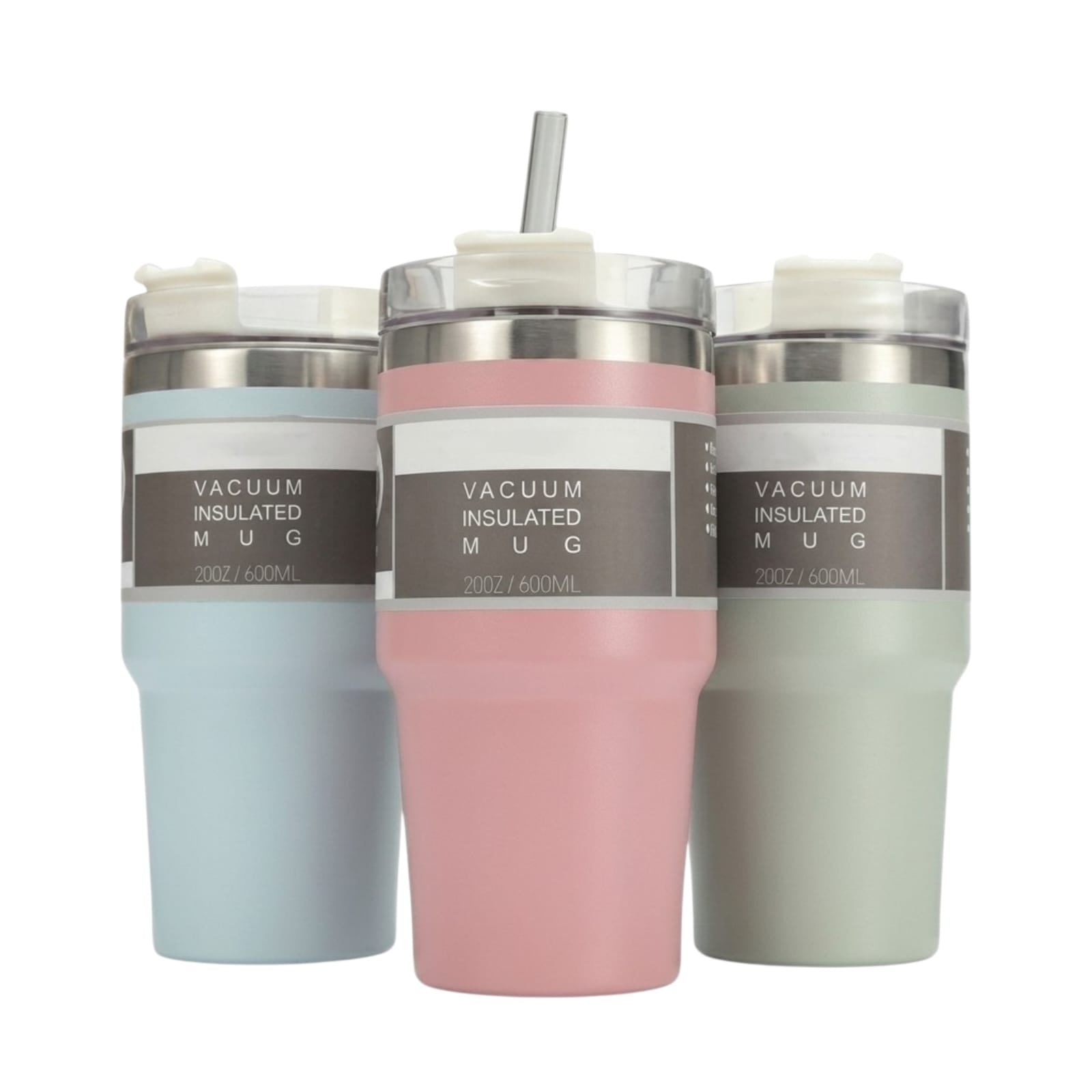 Vaso térmico, acero inoxidable 600ml