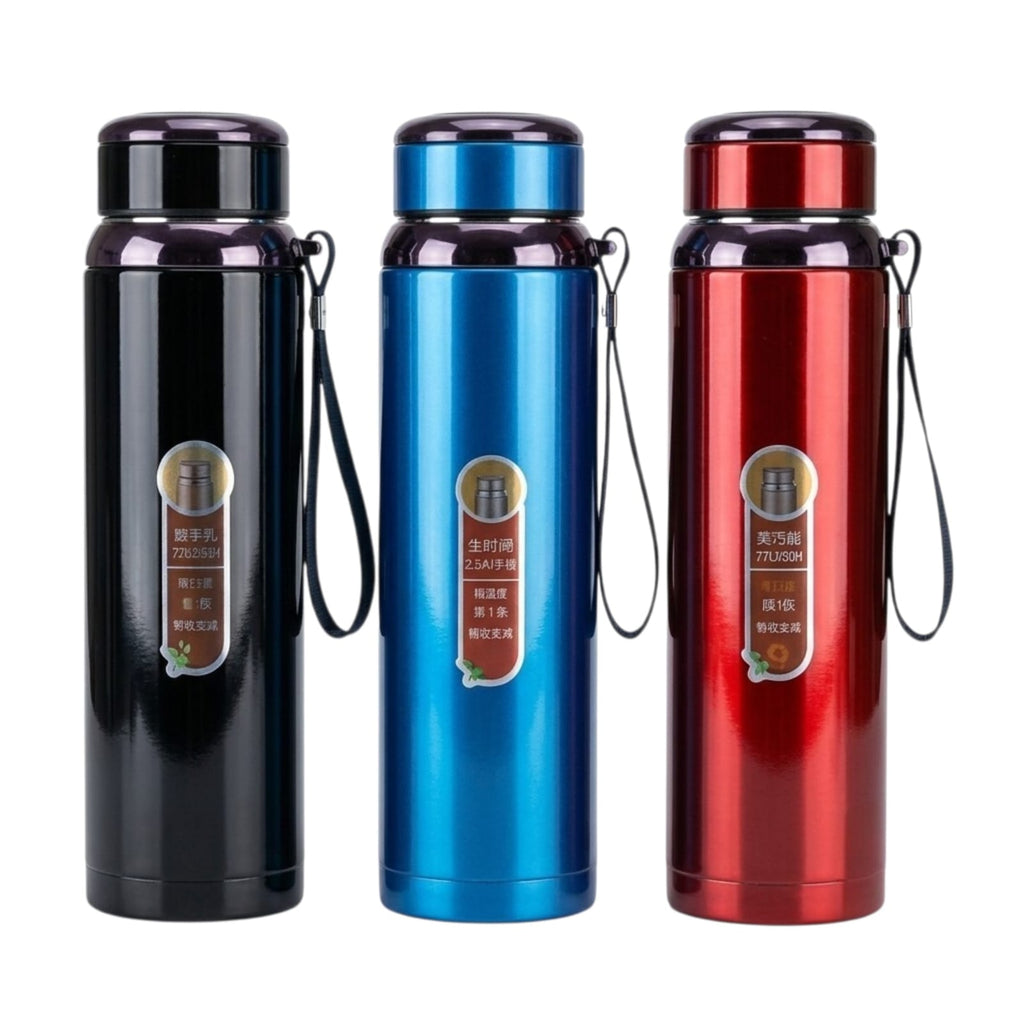 Botella térmica, acero inoxidable 1000ml