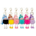 Llavero pompom labubu