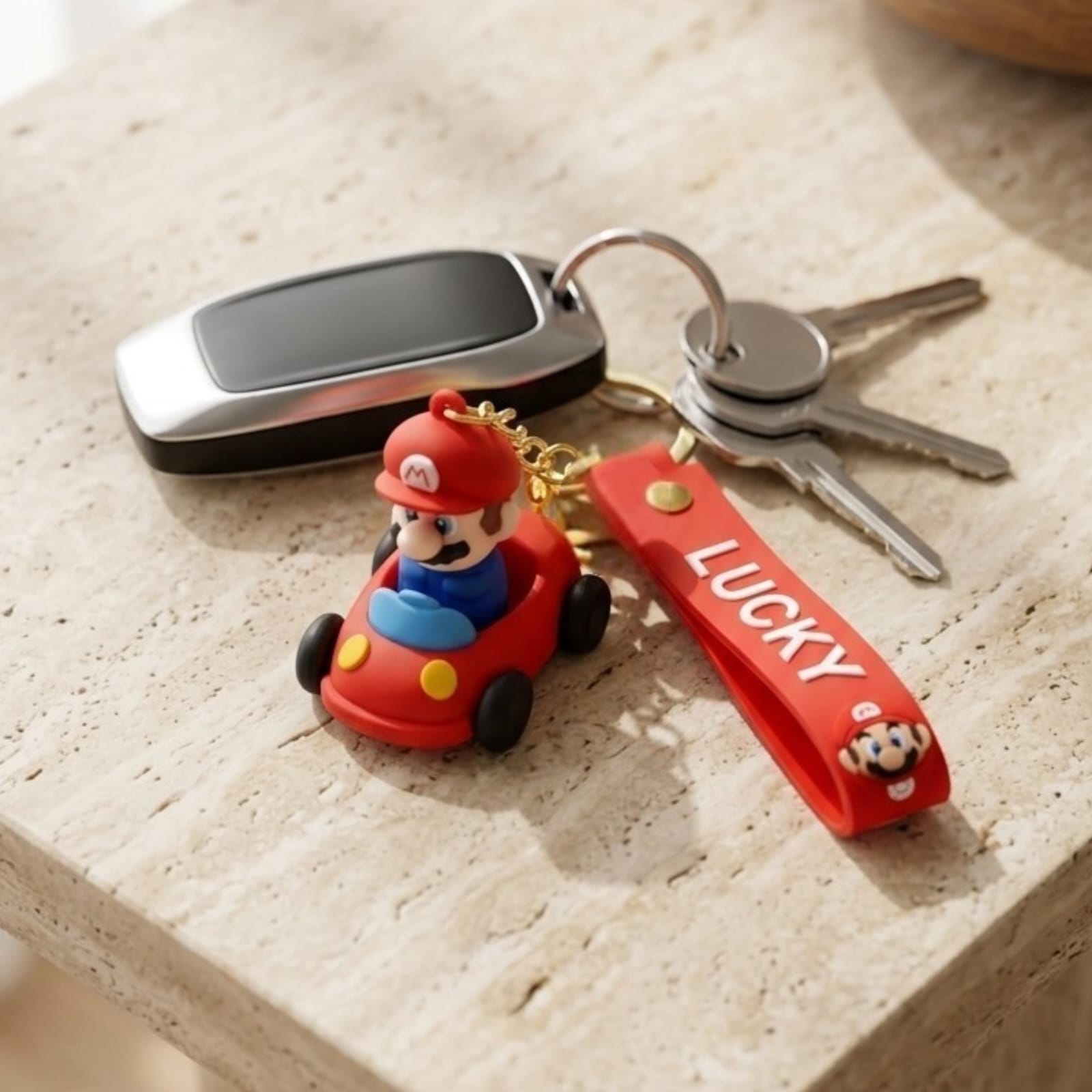 Llavero temática Mario Kart