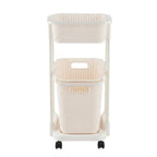 Carrito organizador de 2 niveles