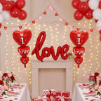 Set de globos Amor / 3 piezas