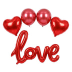 Set de globos Amor / 5 piezas