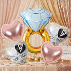 Set de globos Matrimonio / 5 piezas