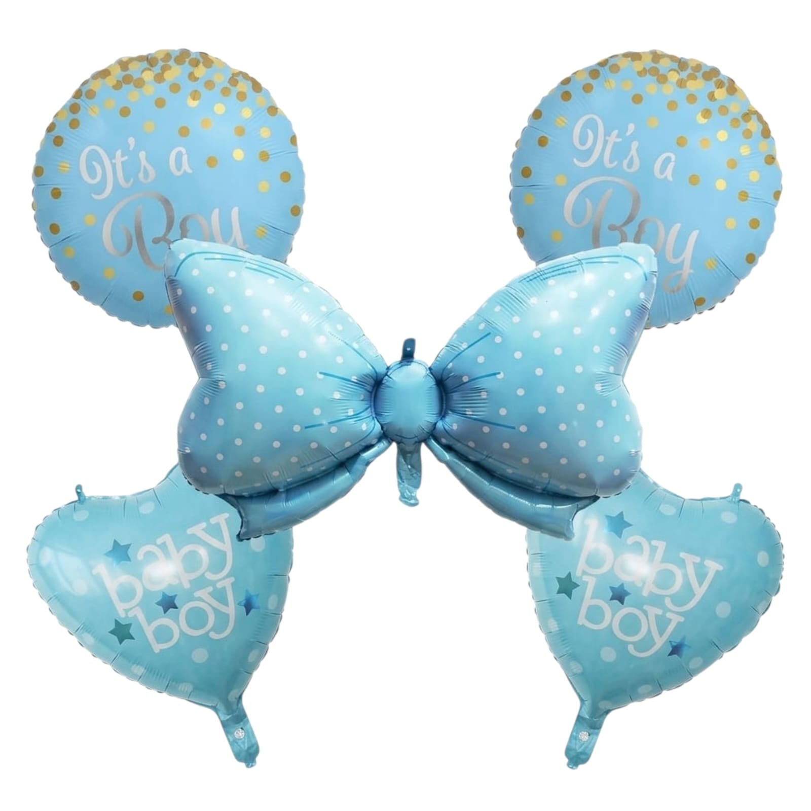 Set de globos Baby Boy / 5 piezas