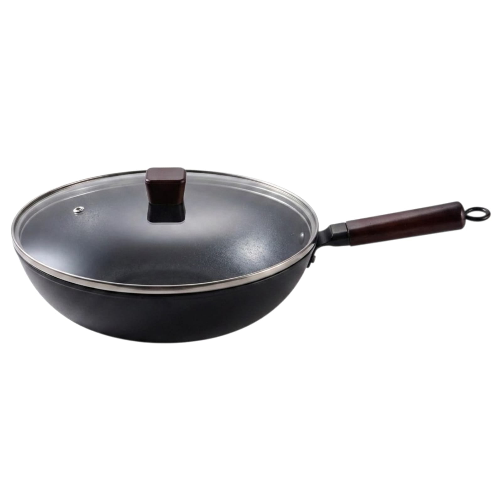 Sartén Wok, 30cm con tapadera