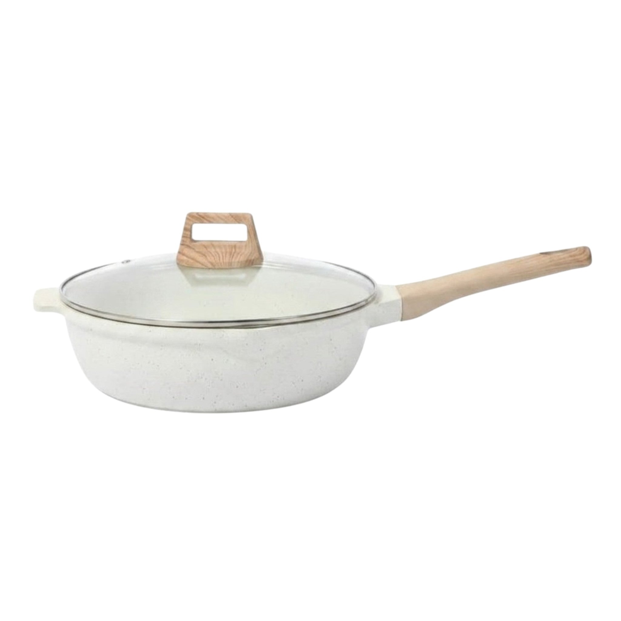 Sartén honda 28cm, con tapa